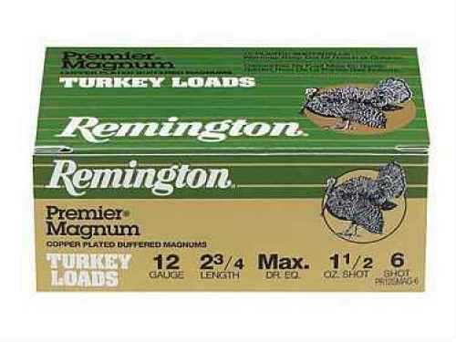 Remington Premier Mag Turkey 12 Gauge 3" #5 2oz 10 Rounds Ammunition P12XHM5